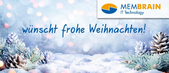 MembrainGmbH's tweet photo. Membrain wünscht frohe Weihnachten!

Das gesamte Membrain Team wünscht frohe und besinnliche Feiertage und bedankt sich für die angenehme Zusammenarbeit!

Einen guten Rutsch in das neue Jahr, Gesundheit, Glück und weiterhin viel Erfolg in 2020! https://t.co/7SJVtk8k0b