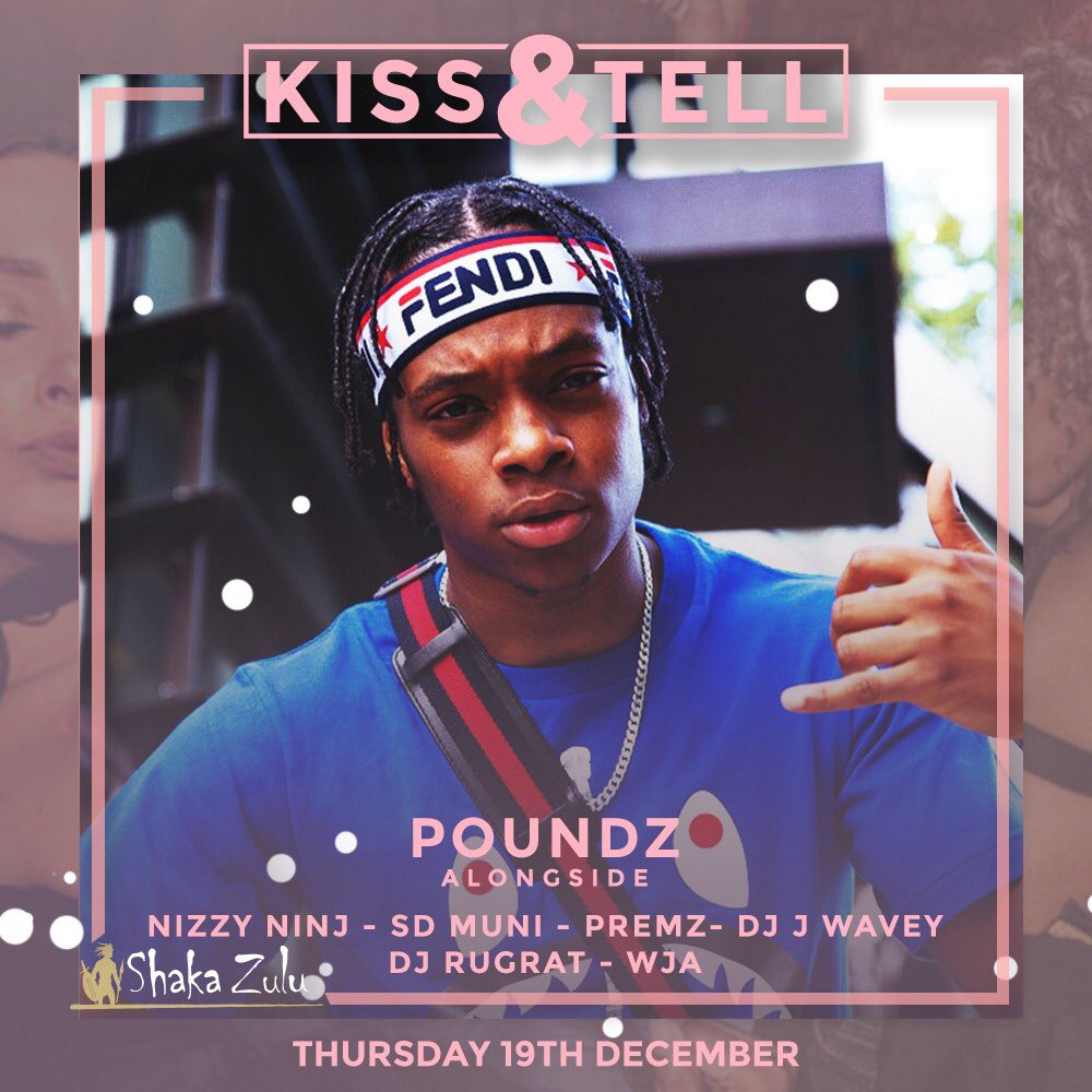 thisandthatldn's tweet photo. @POUNDZ100 live at #ShakaZulu #Camden tomorrow night https://t.co/ZYDgheXZW7