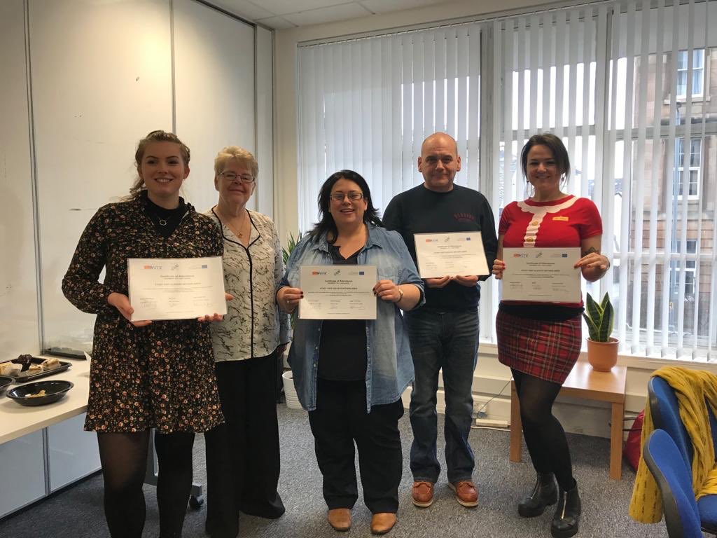 Celebration lunch on Monday to hear all about the staff and participant trip to Rotterdam 🇳🇱. Amazing work and effort from you all! <a href="/ElevateGlasgow/">Elevate Employability</a> <a href="/GCAglasgow/">Murray's Initiative</a> <a href="/DFOIW2W/">Dutch Foundation W2W</a> @erasmusplusUK