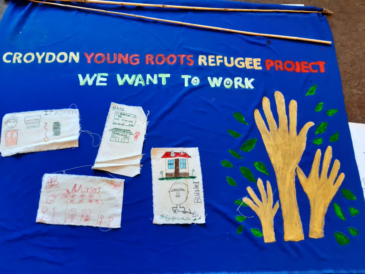 ACEVO's tweet photo. #ACEVOtakeover @migrants_rights 
“We want to become someone, to follow our dreams &amp; to see them become reality” @weareyoungroots 
We support the right to work for all asylum seekers &amp; join the #LiftTheBan coalition led by @RefugeeAction
 #MigrantsDay
https://t.co/Jsq4trm7f3 https://t.co/PgjV3pzAqa