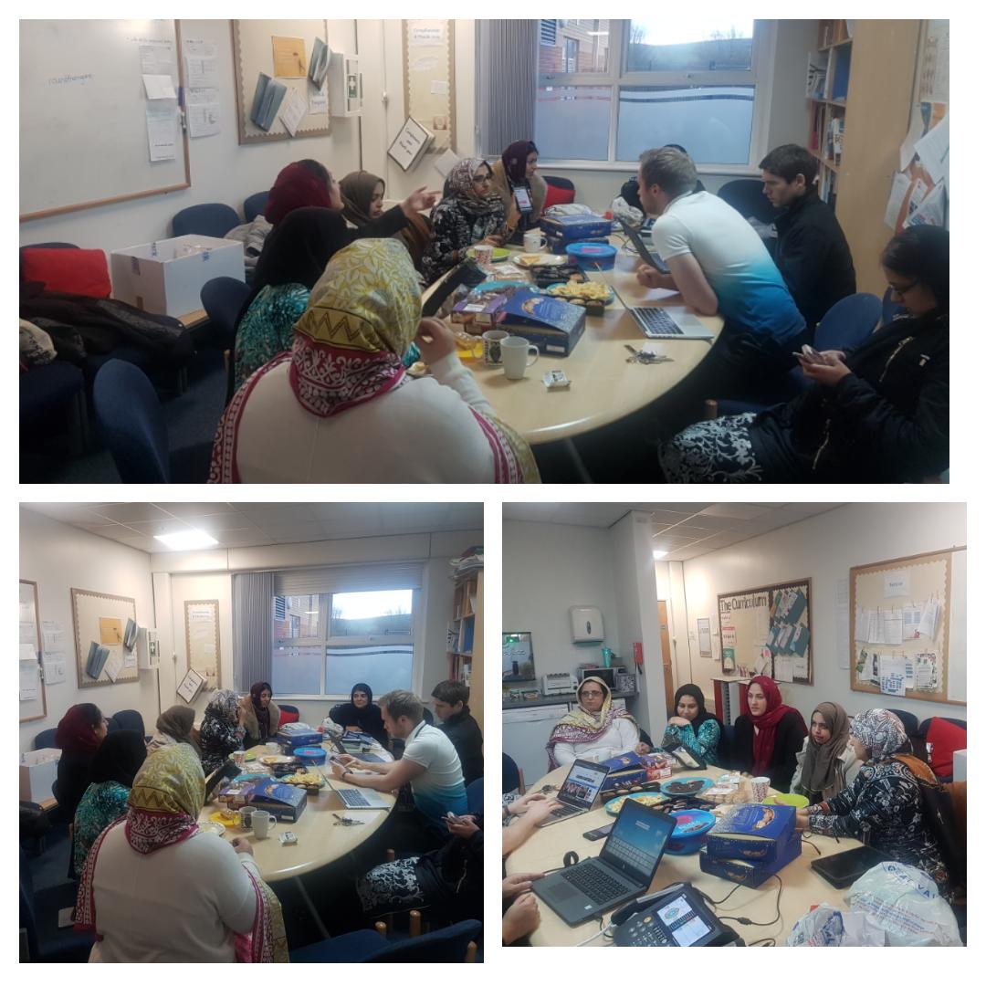 CHAI_Project's tweet photo. A fantastic workshop on Monday @RoundthornCP CHAI working with #OldhamActiveCommunities we used a body scanner which delivers 14 different measurements including metabolic age, as well as fat &amp; muscle mass. #ChaiGetFit #Health #Wellbeing. Thank You Mark for a fab workshop https://t.co/TBmtez0e6F