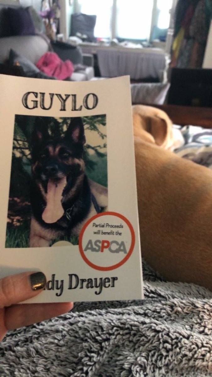 It’s been wonderful seeing all the pix, posts, emails, texts and messages from those of you who have read Guylo! Thx so very much! I love how every book you buy helps fight animal cruelty! Guylo is perfect for every dog lover and is available on Amazon and bibliobookstore.com/animals-pets/g…
