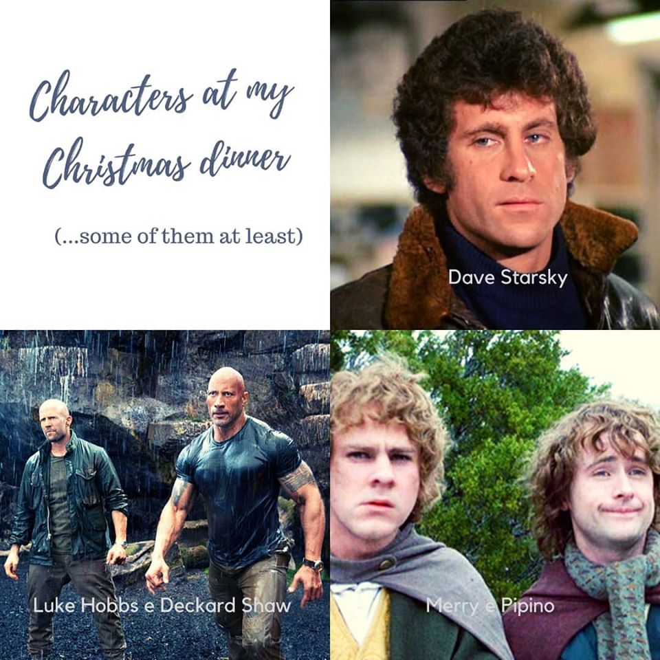 fanheart3's tweet photo. #InstaChristmas - Day 18 - Some laughs and some UST to witness ( #Shobbs rulez!)... a great way to spend your Christmas dinner...
#instafandom #fanheart3 #christmaschallenge #Christmas #lotr #hobbsandshaw #lukehobbs #deckardshaw #starskyandhutch #MeriadocBrandibuck #PeregrinoTuc https://t.co/cuAYKFYXvM