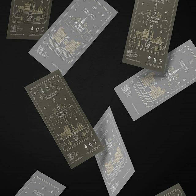 RedcowCreative's tweet photo. Our Illustrations for the Portman Estate in 2017/2018 for their Christmas promotions. Elegant line drawn compositions highlighting both festive elements and features of the estate.

#graphicdesign #design #illustration #christmas #christmasillustration #vector #vectorart #cr… https://t.co/Vg5t5frYE6