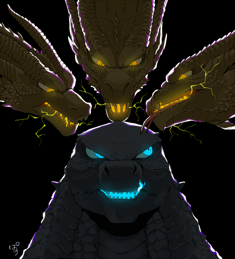 デフォリアルのゴジラが可愛いのでおやつあげたくなる Godzillamovie ぱののイラスト