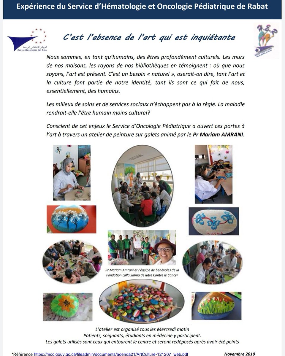 #art #rockpainting #oncology #children #rabat #morocco
