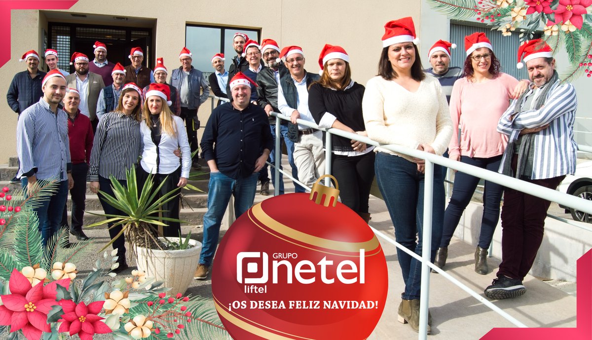 GrupoNetel's tweet photo. La #familia crece y lo hace gracias a vosotros.
Gracias por confiar en el esfuerzo diario que hacemos toda la familia de Grupo #Netel.
Disfrutad mucho de la #Navidad, y comer muchos dulces, ya habrá tiempo para la operación bikini en enero.
Por muchos años más, ¡FELIZ NAVIDAD! https://t.co/w3Qubl6xEO