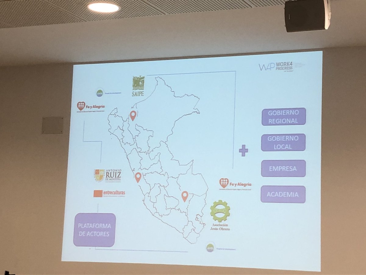 Davidalonso2010's tweet photo. Conociendo el proyecto de #WorkForProgress de la mano de Mimi Cuq y el equipo de @Entreculturas Impactos en personas y sumar capacidades sostenibles con actores #Innovación #Impacto #Plataformas #Escucha @FundlaCaixa https://t.co/LYck16Q8Hx