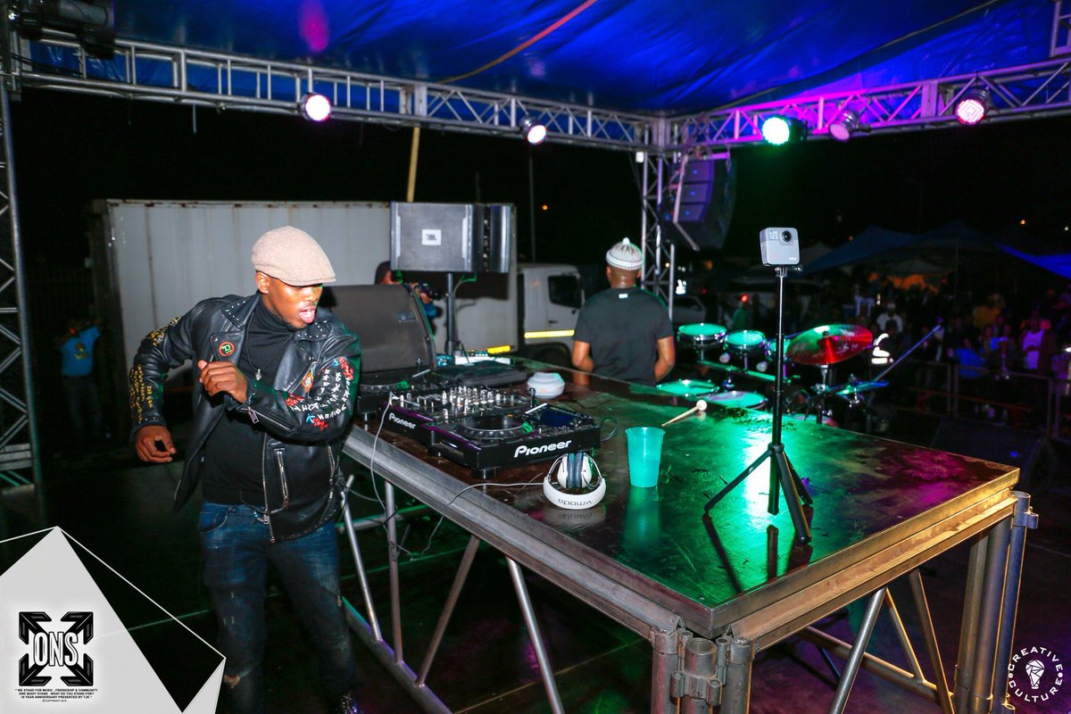 TJK_Ent's tweet photo. 🕺🏾 Annual One Night Stand 10 Year Anniversary 🍾

@black_motion 

 🔥🔥🔥🔥🔥🔥🔥🔥🔥 🔥🔥
#AnnualOneNightStand  #TJK  #CreativeCulture #HashtagMeatCafe #ONS_X #NahanaOsteng #WhatDoyouStandFor #SayNoToDrugs #10thAnniversary https://t.co/y2hTreUGK9