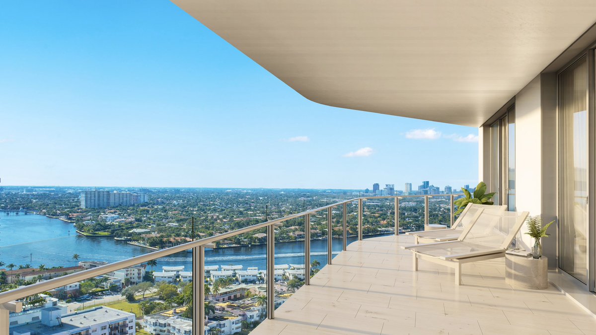 The perfect place to take in the beautiful water and city views. #fsfortlauderdale