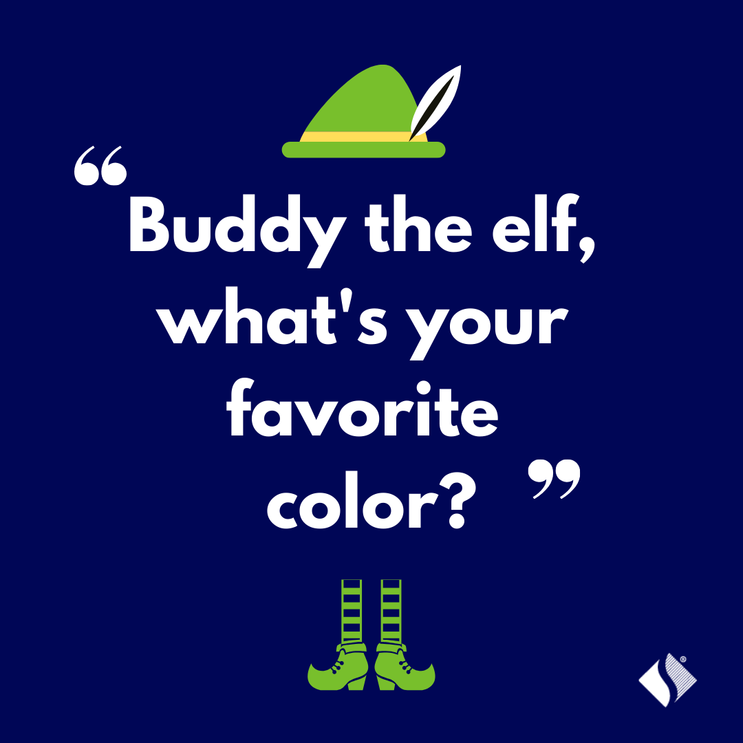 CommSpiritBank's tweet photo. Today is answer the phone like Buddy the elf day! Comment below with your favorite Buddy GIF or quote. 💭🎄☎️ 
Merry Christmas from team CSB! ⭐ 

#Christmas #Elf #SpreadChristmasCheer 
#AnswerThePhoneLikeBuddyTheElf https://t.co/9wPqMTlA9l