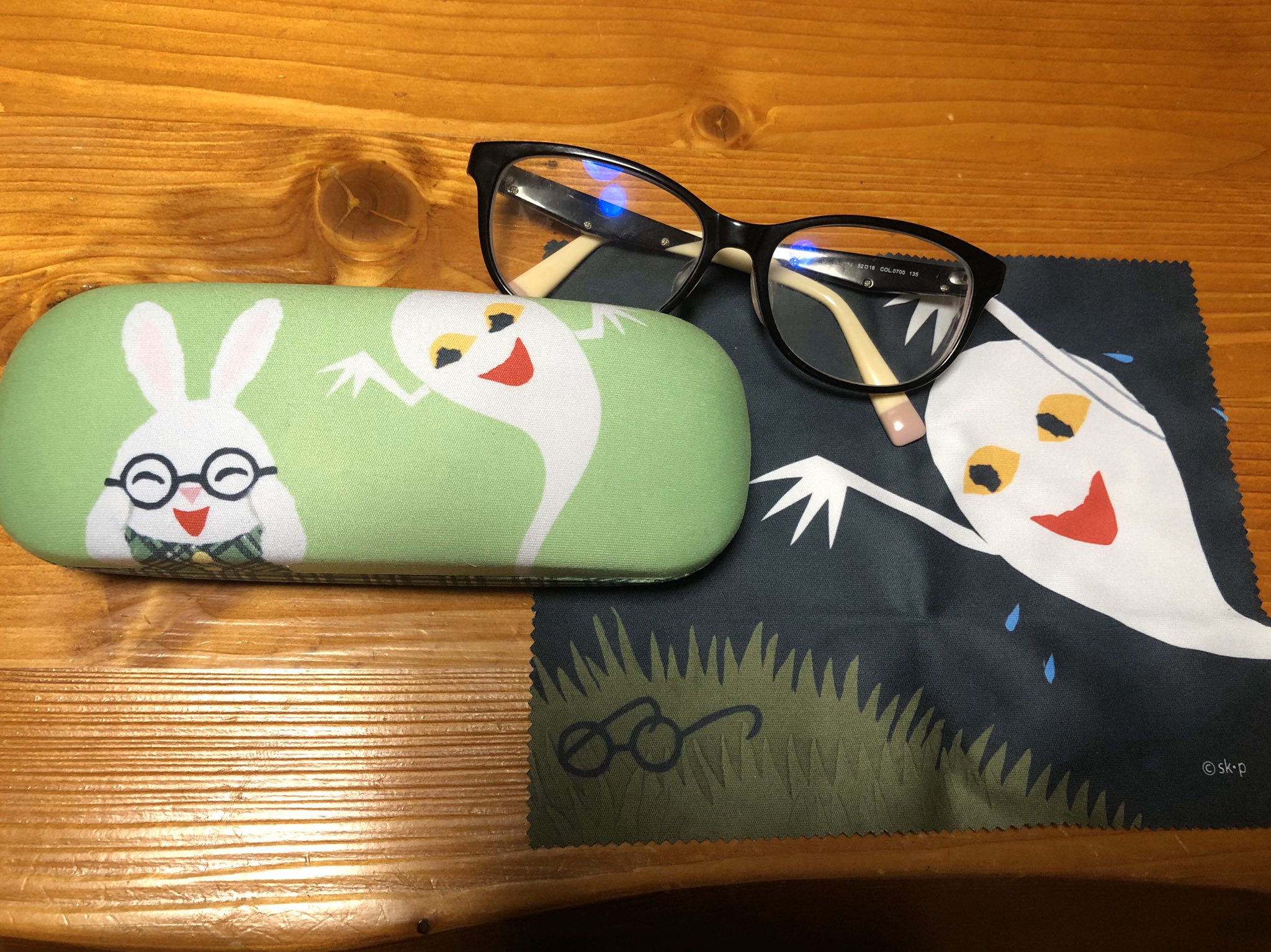 めがねうさぎ メガネの日👀】に『めがねうさぎ』をもう一度～♪🐰 みなさん