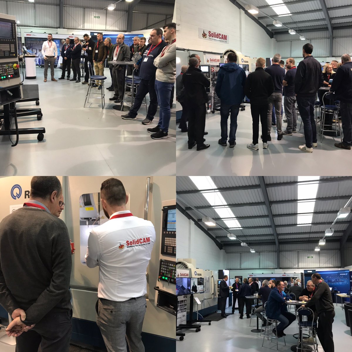 SolidCAMUK's tweet photo. Discover why @SolidCAMUK Learn &amp; Lunch Workshops are such a hit, &amp; register your interest to attend our next one in 2020 here: https://t.co/WHBvSYNTc5 #learnandlunchworkshop #solidcamuktechcentre #imachining #cadcam #solidcam #cnc https://t.co/da19CKl6W3