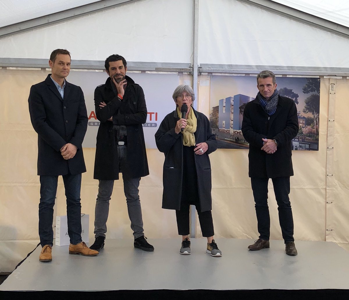 chantal_marion's tweet photo. Inauguration « Home Inside » #Angelottipromotion #Exo7 ▶️Espace boisé privatif et classé ▶️ 2 projets innovants @Amaplace_mtp boites aux lettres @cocoon_space ▶️10 logements @AcmHabitat ▶️mixité ▶️tramway ligne2 ▶️objectifs atteints #Manifeste #Montpellier @Saurel_P https://t.co/EJvztvX6et