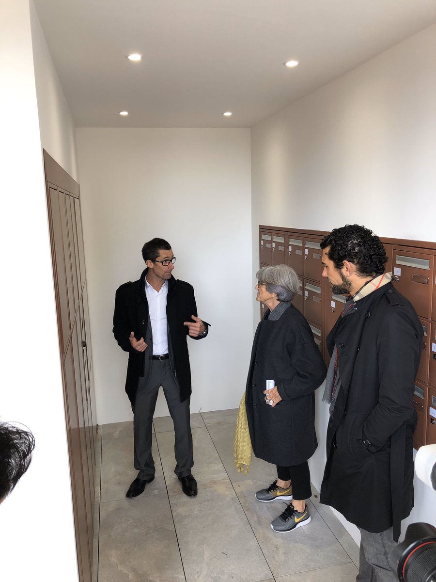 chantal_marion's tweet photo. Inauguration « Home Inside » #Angelottipromotion #Exo7 ▶️Espace boisé privatif et classé ▶️ 2 projets innovants @Amaplace_mtp boites aux lettres @cocoon_space ▶️10 logements @AcmHabitat ▶️mixité ▶️tramway ligne2 ▶️objectifs atteints #Manifeste #Montpellier @Saurel_P https://t.co/EJvztvX6et