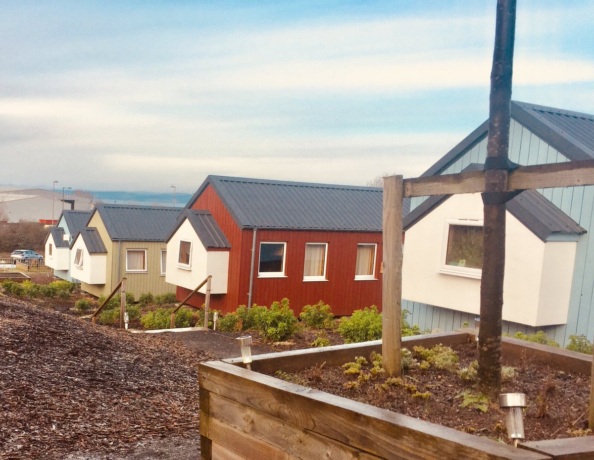 NickBlairMurray's tweet photo. .@Chippieminton &amp; I are down at the impressive @SocialBite_ Village with @Cyrenians1968 @socialvalueport &amp; @MillarandBryce to discuss @AAIEmploy's exciting #GraduatingCommunities employee community placement project.

Definitely my favourite initiative of the year.
#socialimpact https://t.co/FWu0l5gR44