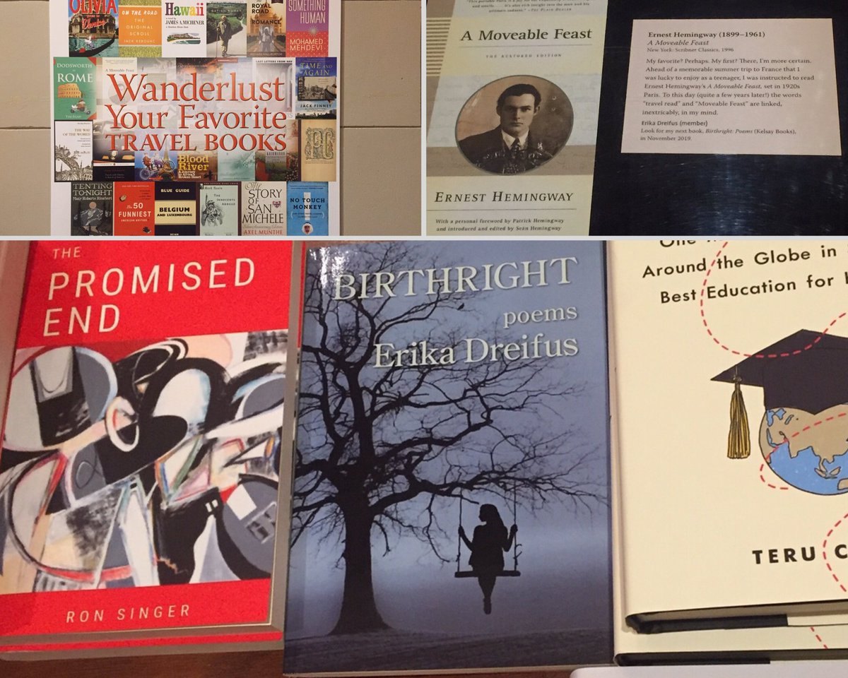 erikadreifus's tweet photo. Midweek notes, beginning with a celebratory evening at the @nysoclib; continuing with the latest Jewish Book Carnival; and concluding with my new book's foray to the #AJS19 conference. https://t.co/3VmRzP1xcX https://t.co/FxugGFyGIS