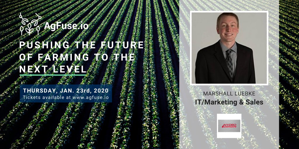 agfuseIO's tweet photo. TECHNOLOGY IN THE AGRICULTURAL MARKET: TOOLS TO PUT MONEY BACK IN YOUR POCKET
About the panel: https://t.co/aQzb384ufm
About the speaker: https://t.co/e6akW2fLTV
#AgFuse #AgFuseIO #IoT #Farming #Agriculture #UX #AI #Ag #Data #MachineLearning #BigData #PrecisionFarming #AgTech https://t.co/UWsvCBr3op