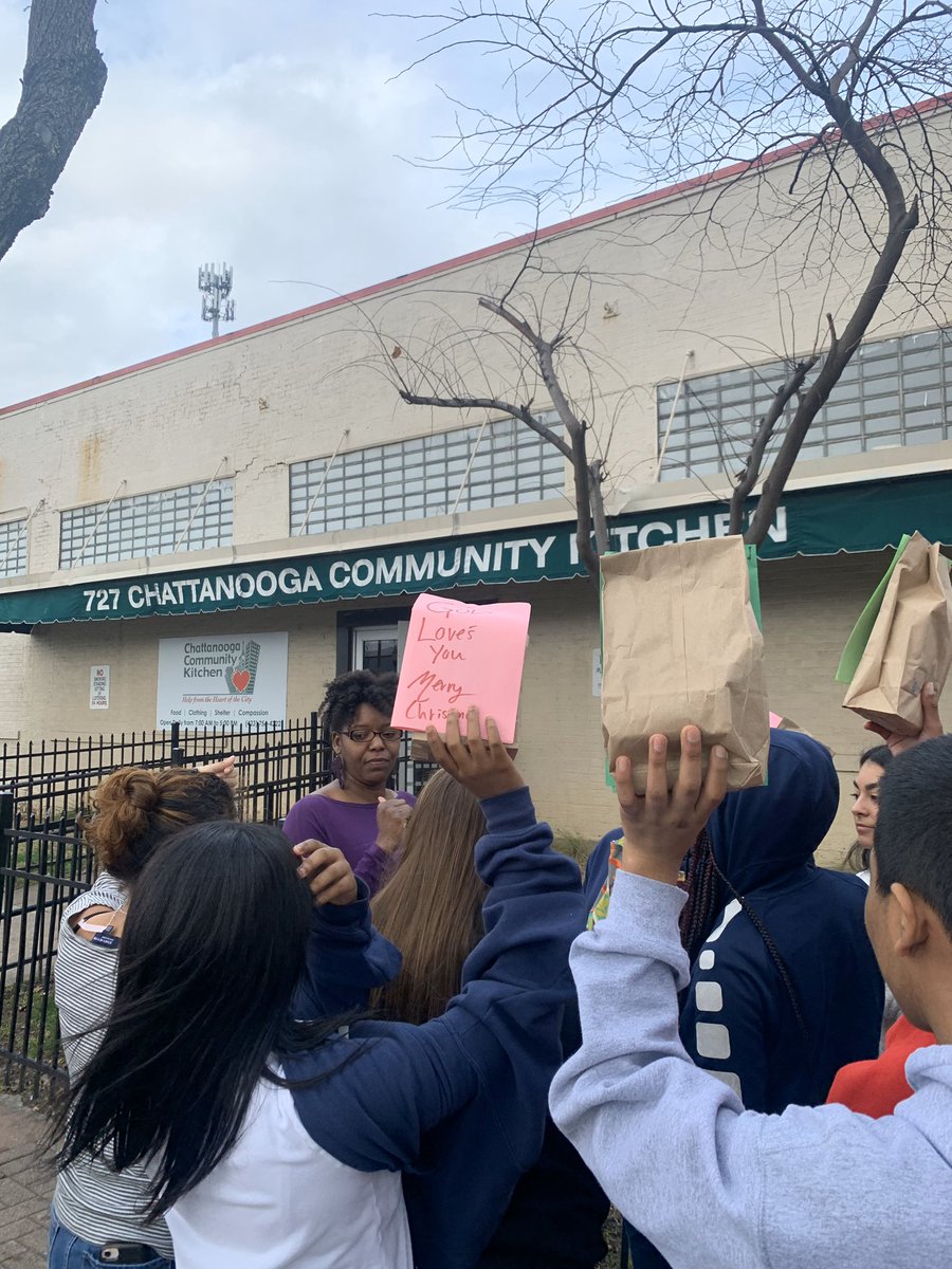erhsEDinst's tweet photo. As part of our 2nd quarter project based learning, Ms. Moseley’s Interior Design students designed, constructed, and stocked bags to help the homeless this holiday season. @PioneersRidge @hamcoschools @HCSfutureready https://t.co/EvfQv7MCrB