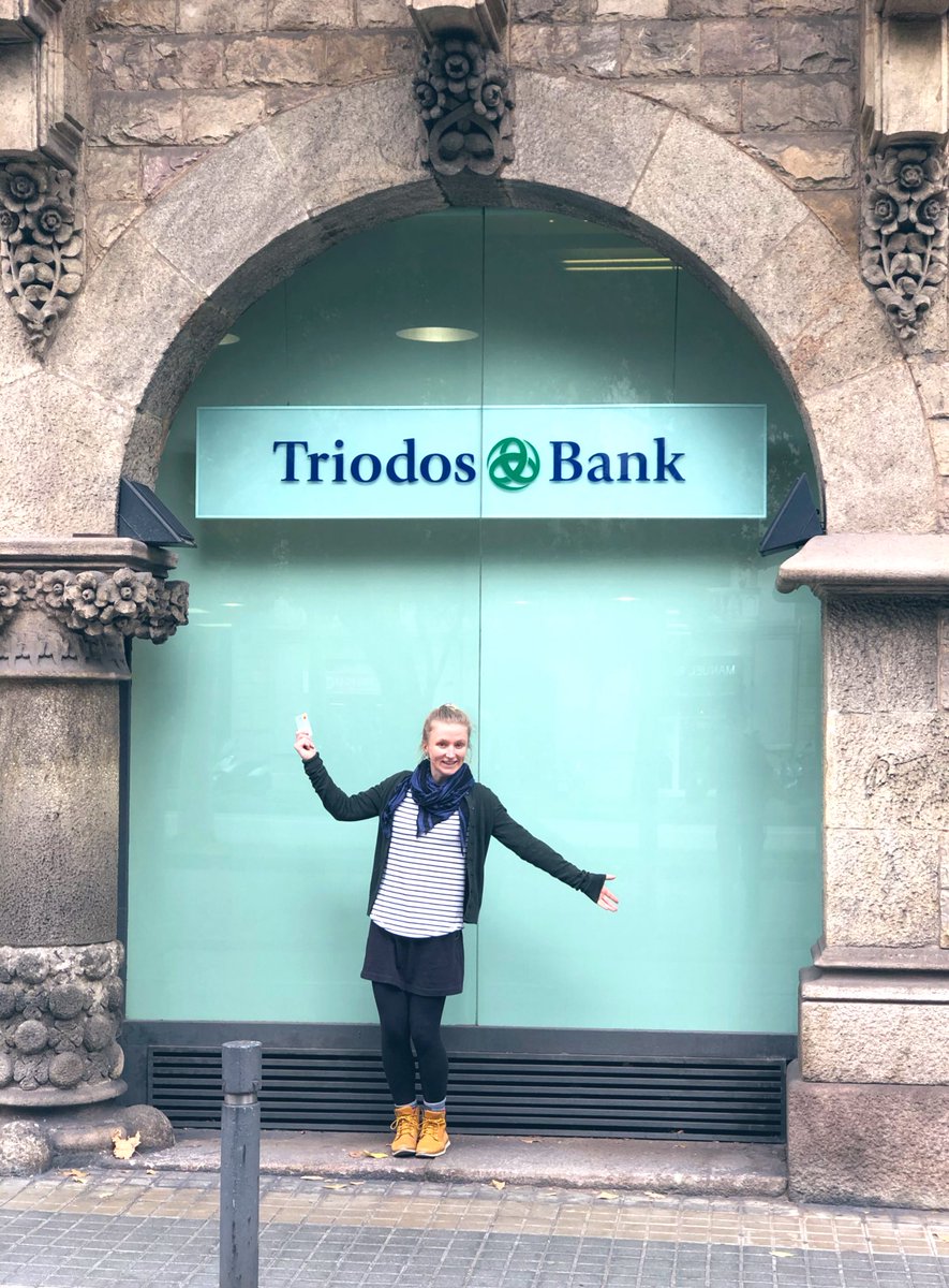 EllenHarrison72's tweet photo. Nice to swing by @triodoses in #barcelona today... #changingfinance #european #bancaetica https://t.co/3yt4b8NvvH