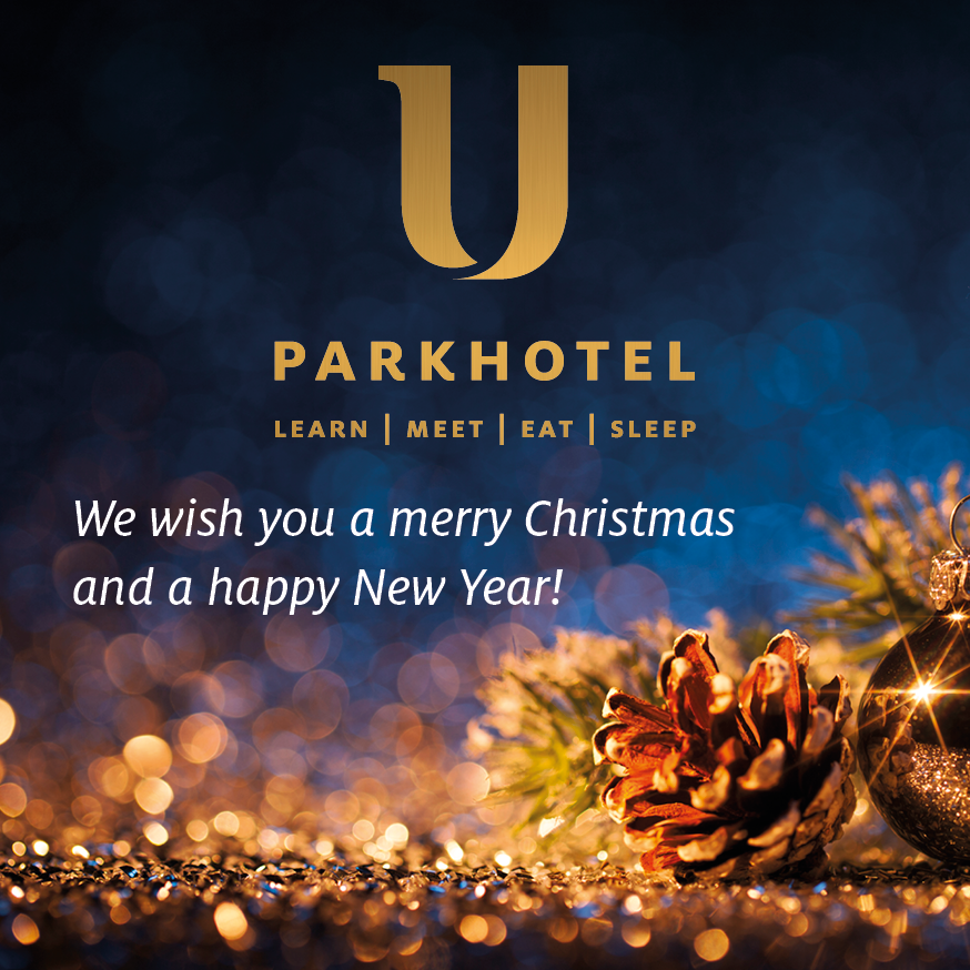 uparkhotel's tweet photo. Wij wensen iedereen fijne feestdagen en een in alle opzichten voorspoedig 2020! 🎄🍽🍷✨🍾🎄 #lekkereten #gezelligheid #feestdagen #nieuwjaar  #utwente #uparkhotel #enschede #twente https://t.co/MPl06Lptgq