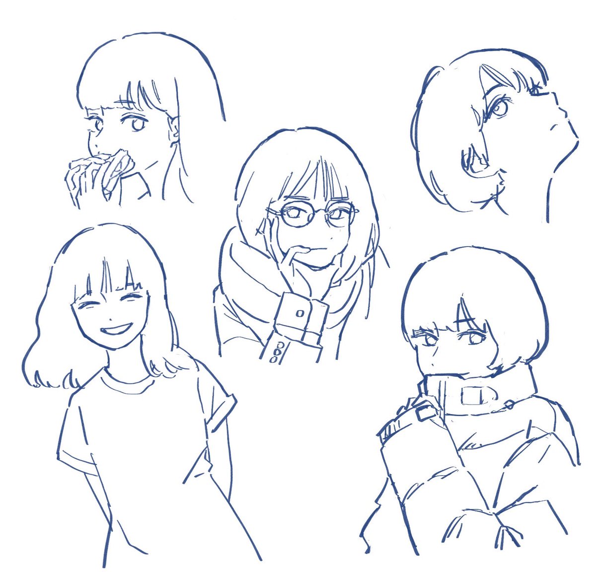 模写 