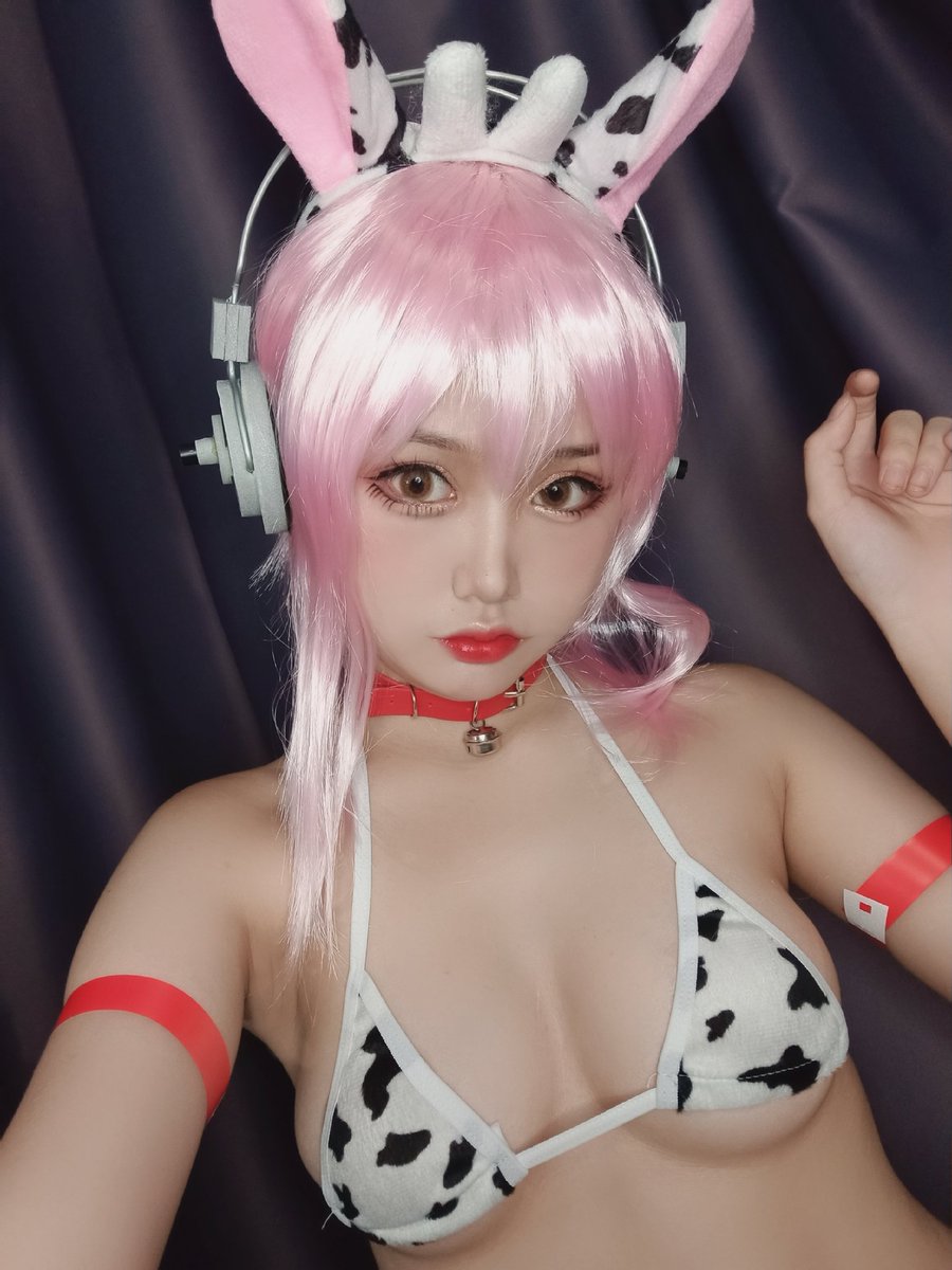 是你的小奶牛哟～ #超级索尼子 #cosplay https://t.co/5bTFpnGPYE