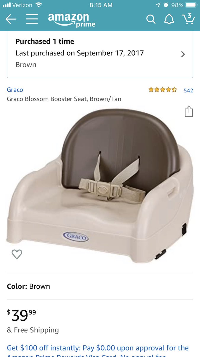 jessmj61804's tweet photo. @jambeauty89 @TylerTravelsTV Hi guys! I saw you wanted booster recommendations. We have 2 of these &amp; they work great at our table for our girls! It has an adjustable back rest &amp; belts to the chair. I also bought this seatsaver for underneath. Got both on Amazon! Hope this helps! https://t.co/f8Cw920qt0
