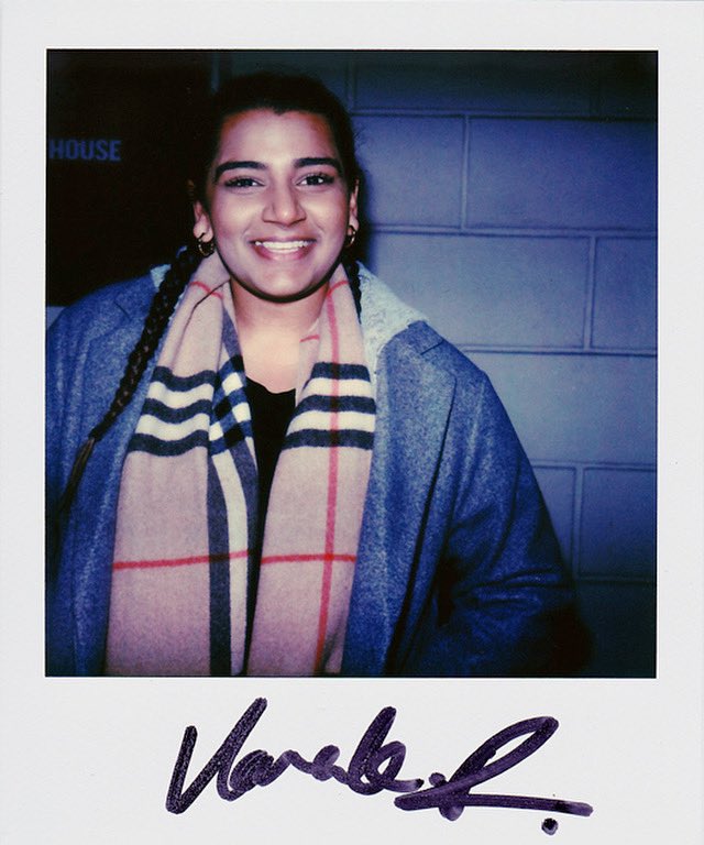 Vaneeka Dadhria after a performance as the beatboxer in “Cyrano de Bergerac” at the Playhouse Theatre in London, England. This show is excellent. See it if you can. December 2019. #vaneekadadhria @VaneekaDadhria #cyranodebergerac #beatbox #playhousetheatre