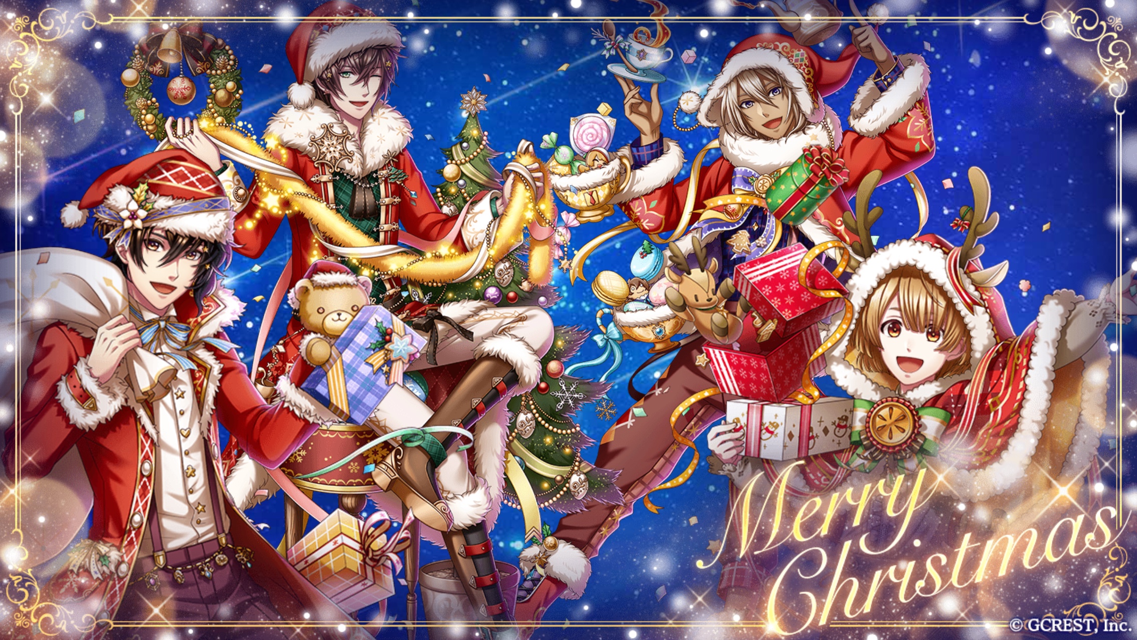 こばりす Merry Christmas 王子様と過ごすクリスマスの想い出 夢100 夢100クリスマスナイト 推し王子フォト エドモント ペコ ジョシュア ハルディーン T Co Cvgniv9tar Twitter