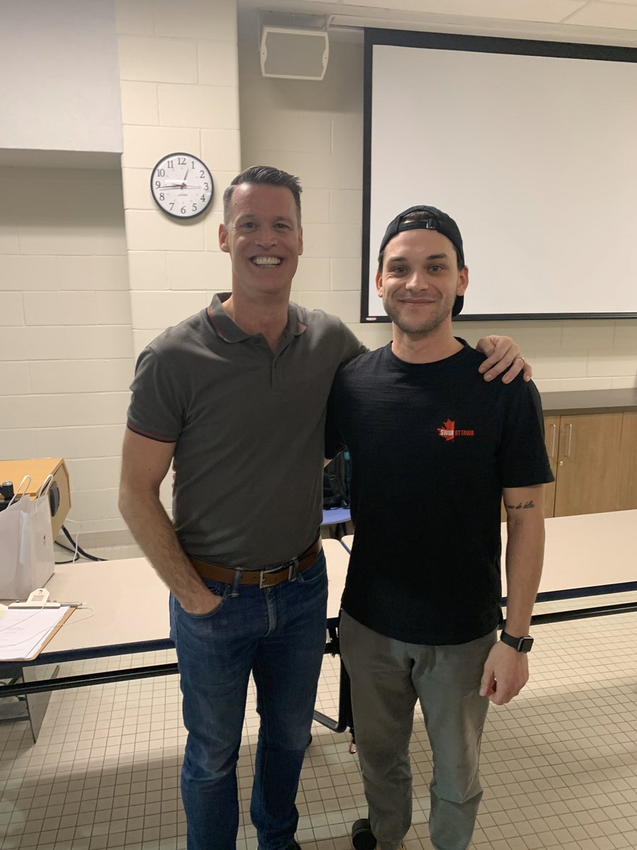 I had the privilege to meet one of the most inspirational/iconic athlete of all time on Monday, thank you @marktewks ! 

Thanks <a href="/SwimmingCanada/">Swimming Canada / Natation Canada</a> for the opportunity