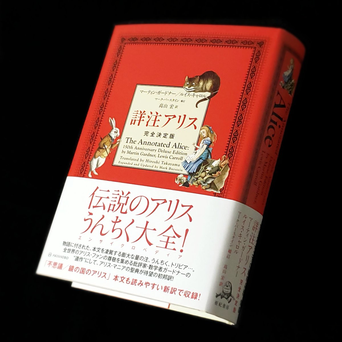 詳注アリス 完全決定版』(亜紀書房) を買った。これはすごい…本編が 