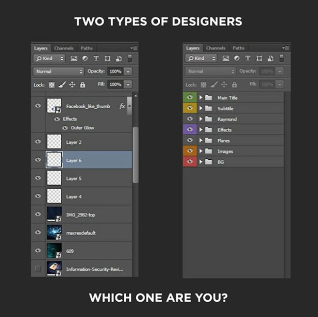 4over's tweet image. What type of designer are you?  Image found on @designershumor #designer #designerhumor #designs #graphicdesign #graphicdesigner #print #tradeprinter #4over