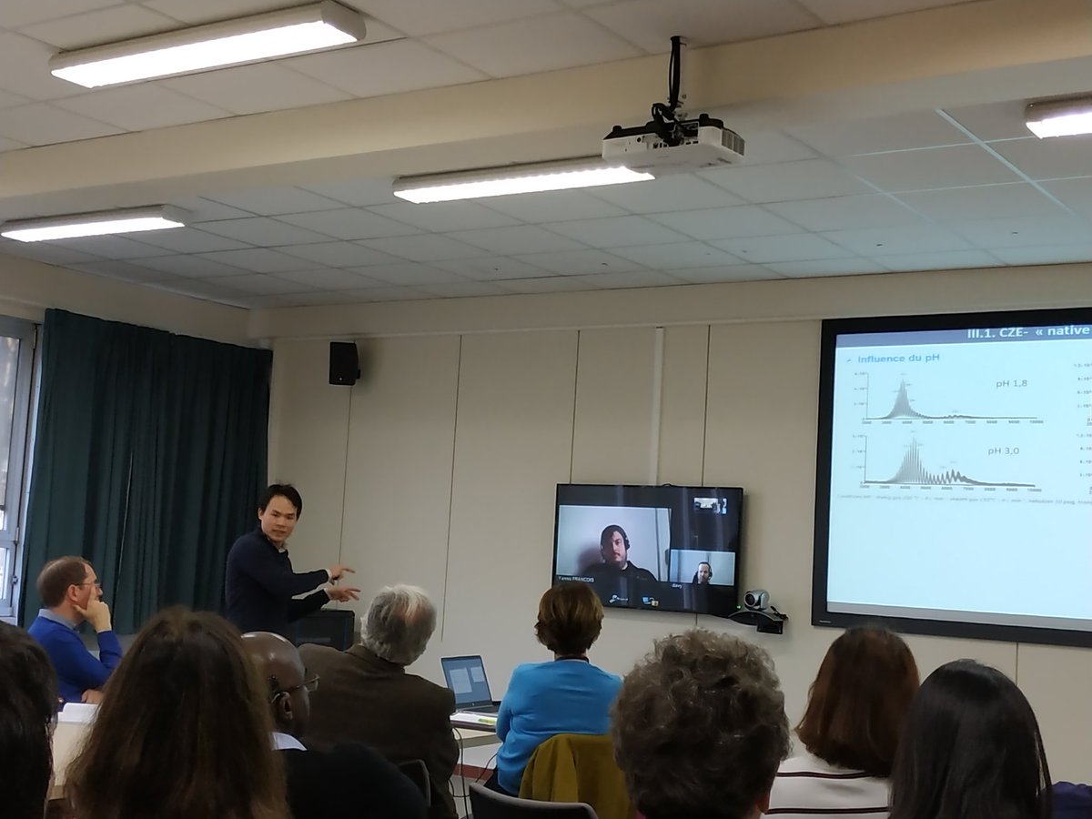 maithanhduc's tweet photo. Minh Le, a PhD student #teamPNAS under the supervision of @ClaireSmadja, is defending his thesis via video-conference https://t.co/9Qry0UFT0f
