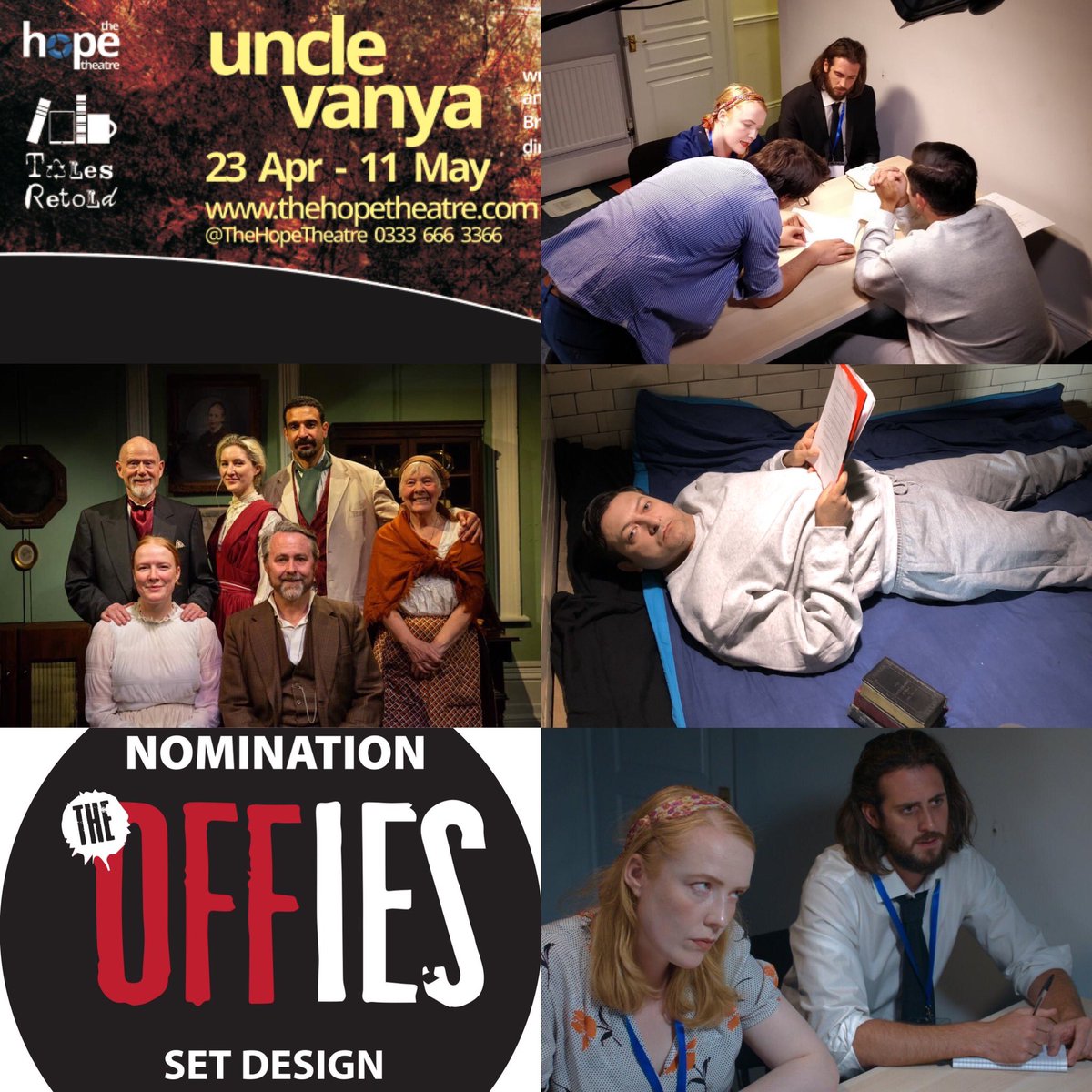 TalesRetold's tweet photo. Grateful to all the amazing creatives we’ve worked with this year. Here’s to 2020! #unclevanya #facesofthedead https://t.co/2LEzDTWKmx