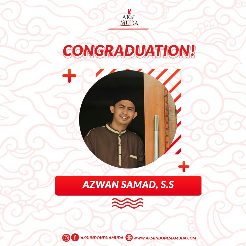 [HAPPY GRADUATION] 🎉🎓 -
-
Selamat untuk kak ocang, kak Dilngan, dan kak Azwan 🔥😉

Semoga ilmunya berkah dan bermanfaat untuk orang lain. Teruslah beraksi, berdampak, dan menginspirasi orang lain 😊

#SalamAksi
#SalamMuda
#UntukIndonesia
