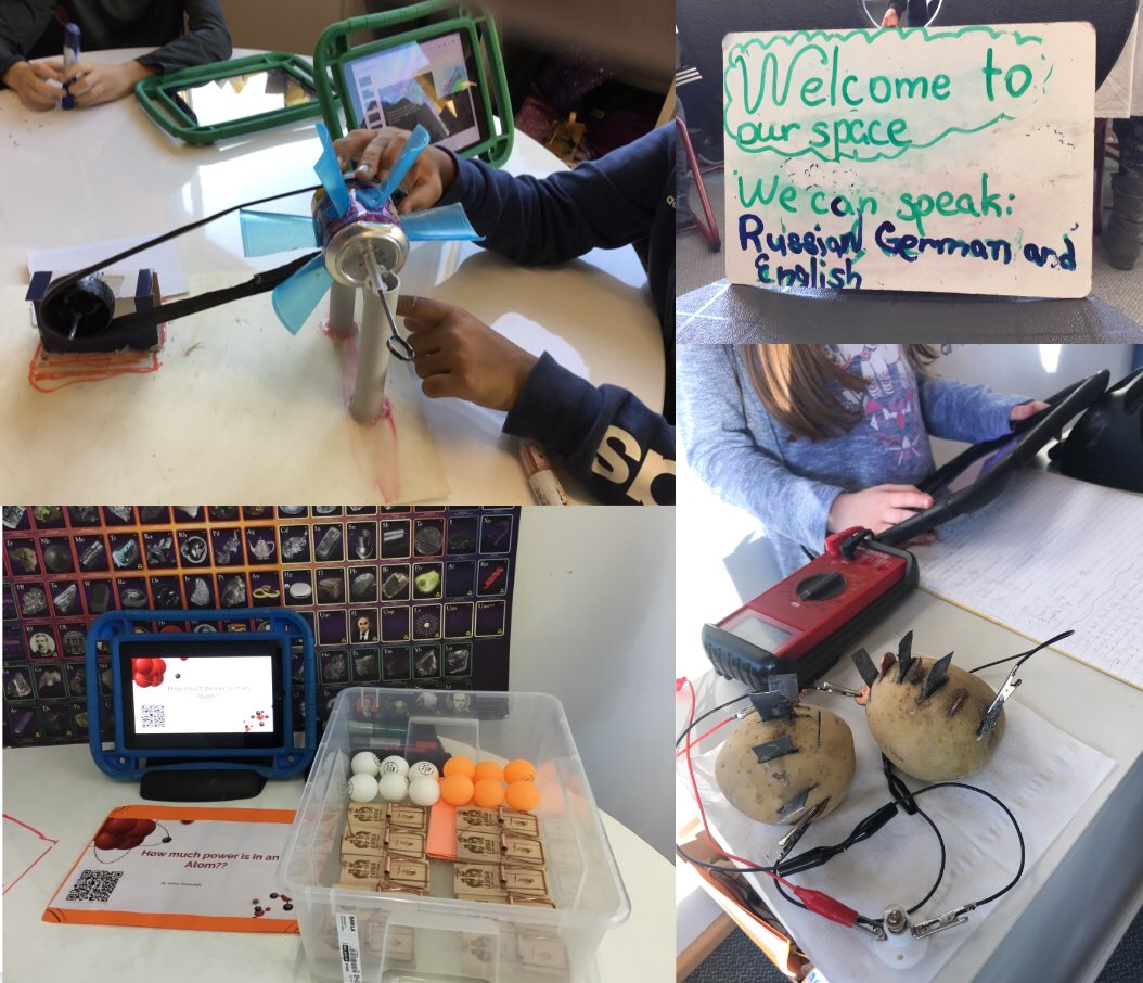 Energy overload! Grade 4s show off their inquiry projects - fabulous to see them come to life as they share their learning with others. #WeAreISD