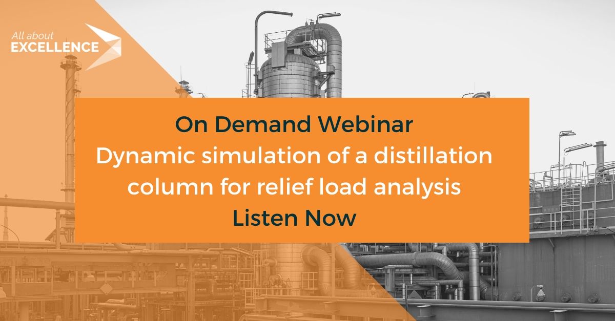 kbc_at's tweet photo. Dynamic simulation is an approved alternative method to more accurately estimate relief loads and reduce the overdesign of flare systems. 
Listen to our webinar for dynamic simulation of a distillation column for relief load analysis.

https://t.co/WSjGQRUuke
#petrosim https://t.co/9xrFif0HmL