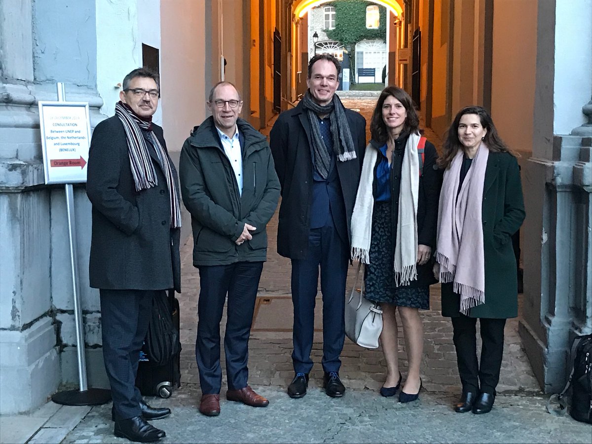 BENELUX consultations with UNEP today in Brussels. Exchanges centered around UNEP’s action on climate change, protection of ecosystems and biodiversity, circular economy and air pollution. <a href="/IGG_NL/">NL Global Issues</a>