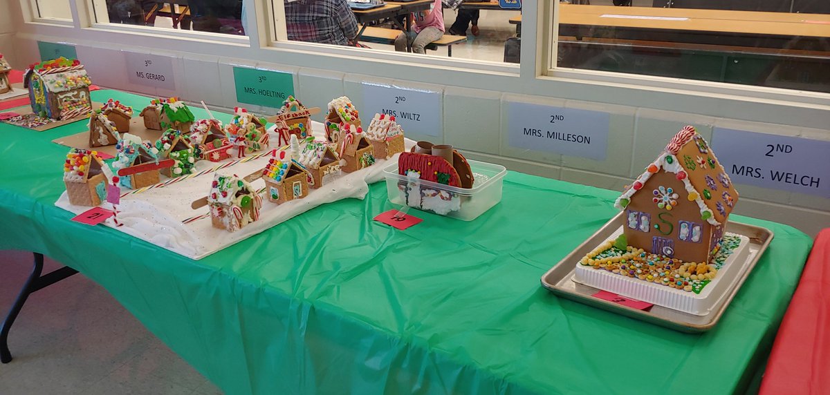 lkurzen's tweet photo. Gingerbread house competition at Timmerman #EmporiaProud https://t.co/nYK0qxei8d