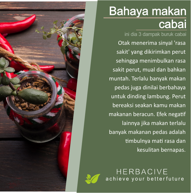 herbacive's tweet photo. Kebanyakan orang Indonesia menyukai makanan pedas dengan jumlah cabai yang banyak, bahkan sambal menjadi salah satu makanan pendamping yang sulit dipisahkan setiap kali makan.
Tapi apakah aman makan makanan terlalu pedas dan terlalu banyak cabai? https://t.co/MhZpR333O4