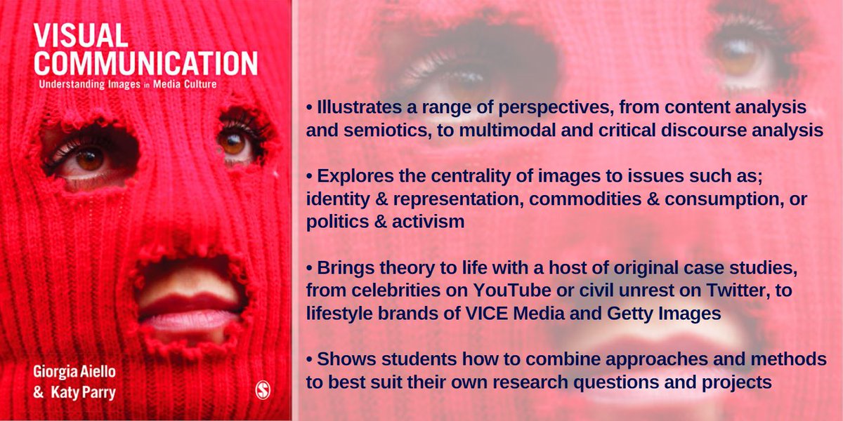 Sage Media & Comm (@sagemedia_comm) on Twitter photo "a must-read for anyone interested in contemporary visual culture" - @ProfGillian of <a href="/oxfordgeography/">SoGE, University of Oxford</a> on #VisualCommunication by <a href="/giorgishka/">giorgia aiello</a> & @reticentK
ow.ly/xCiw50xBavF "a must-read for anyone interested in contemporary visual culture" - @ProfGillian of <a href="/oxfordgeography/">SoGE, University of Oxford</a> on #VisualCommunication by <a href="/giorgishka/">giorgia aiello</a> & @reticentK
ow.ly/xCiw50xBavF