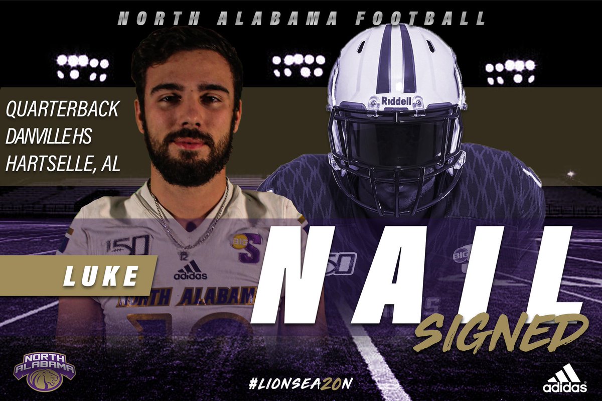 UNAFootball's tweet photo. Big time addition! Welcome to the family @lukenail2020 #RoarLions https://t.co/uL6Tr7Jskf