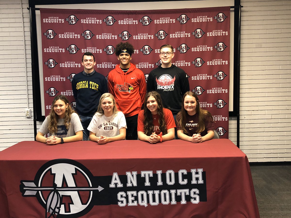 AchsDeans's tweet photo. Signing day for our Student/Athletes!! https://t.co/O3wYggBsv3