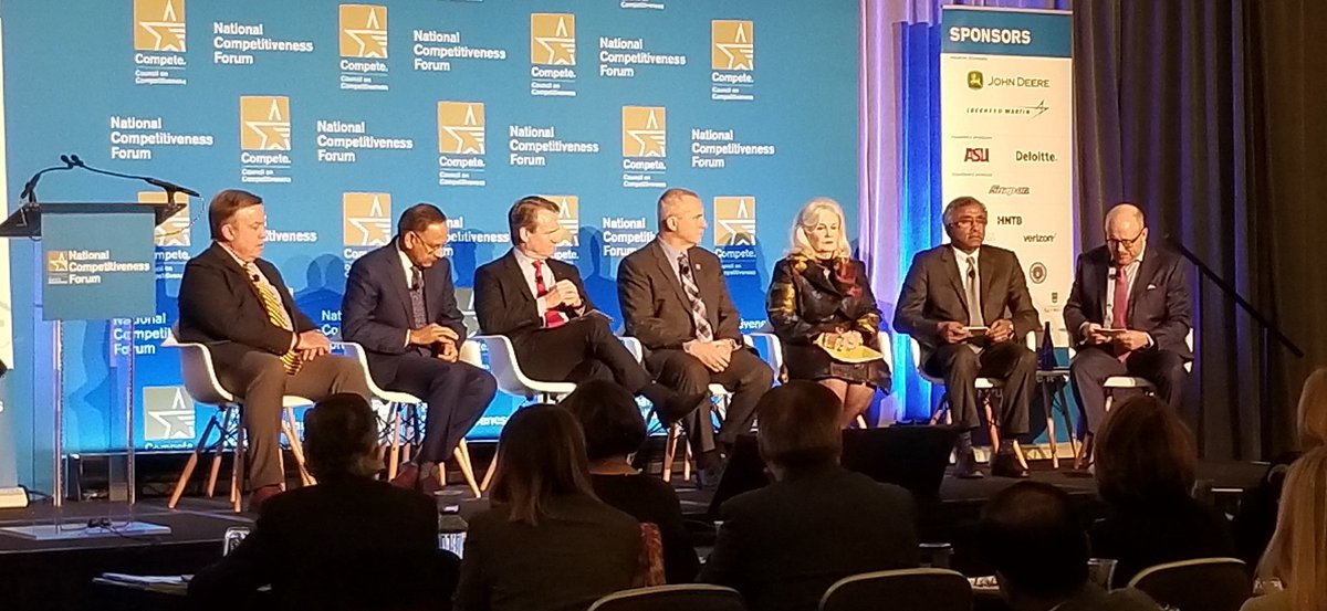 Compete.org (@competenow) on Twitter photo #2019NCF NOW: Council Board Members Dr. Mehmood Khan; Dr. <a href="/michaelcrow/">Michael Crow</a>; Mr. Brian Moynihan; and Mr. Lonnie Stephenson are joined by <a href="/DWinceSmith/">Deborah Wince-Smith</a>, <a href="/chadevans1019/">Chad Evans</a> & @ORNLdirector for a discussion on the future of <a href="/CompeteNow/">Compete.org</a>'s #NationalCommission #2019NCF NOW: Council Board Members Dr. Mehmood Khan; Dr. <a href="/michaelcrow/">Michael Crow</a>; Mr. Brian Moynihan; and Mr. Lonnie Stephenson are joined by <a href="/DWinceSmith/">Deborah Wince-Smith</a>, <a href="/chadevans1019/">Chad Evans</a> & @ORNLdirector for a discussion on the future of <a href="/CompeteNow/">Compete.org</a>'s #NationalCommission