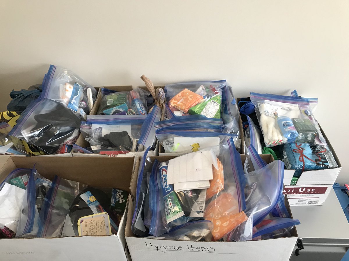 htrinitywarman's tweet photo. Blessing bags for the Friendship Inn!  Thank you to our grade 5-8’s for your service and generosity!! ⁦@GSCSNews⁩ https://t.co/twaMh3jvGl