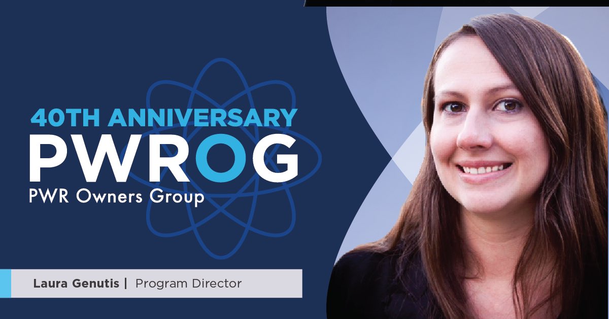 WECNuclear's tweet photo. “Our members exhibit such passion for the industry, and it’s why I’m extremely proud to support this organization.” #PWROG40 https://t.co/SdYEVUjHKf