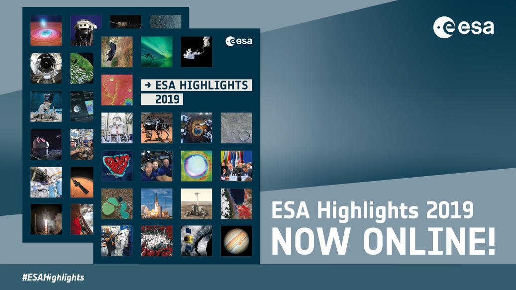 ESA Earth Observation (@esa_eo) on Twitter photo Check out this yearโs <a href="/esa/">European Space Agency</a> Highlights, featuring some of our achievements throughout 2019, from #space19plus and #LPS19 to projects and missions and, of course, the best #EarthObservation images of the year๐ esa.int/About_Us/ESA_Pโฆ Check out this yearโs <a href="/esa/">European Space Agency</a> Highlights, featuring some of our achievements throughout 2019, from #space19plus and #LPS19 to projects and missions and, of course, the best #EarthObservation images of the year๐ esa.int/About_Us/ESA_Pโฆ