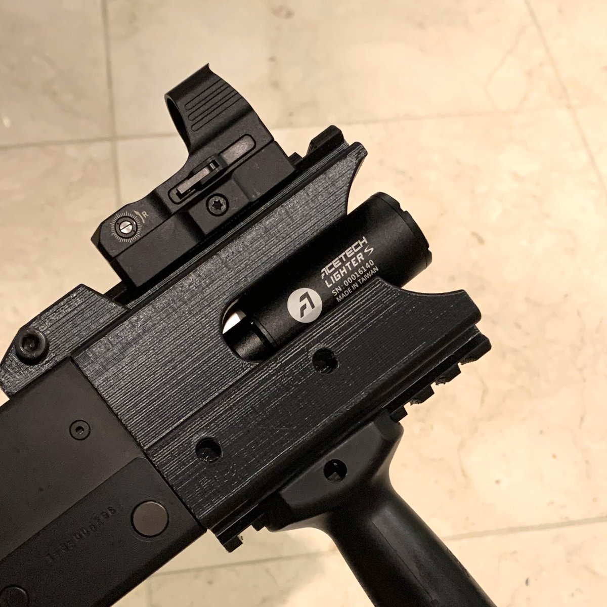 Mac10カスタムパーツがおおよそ固まってきました。フルオート