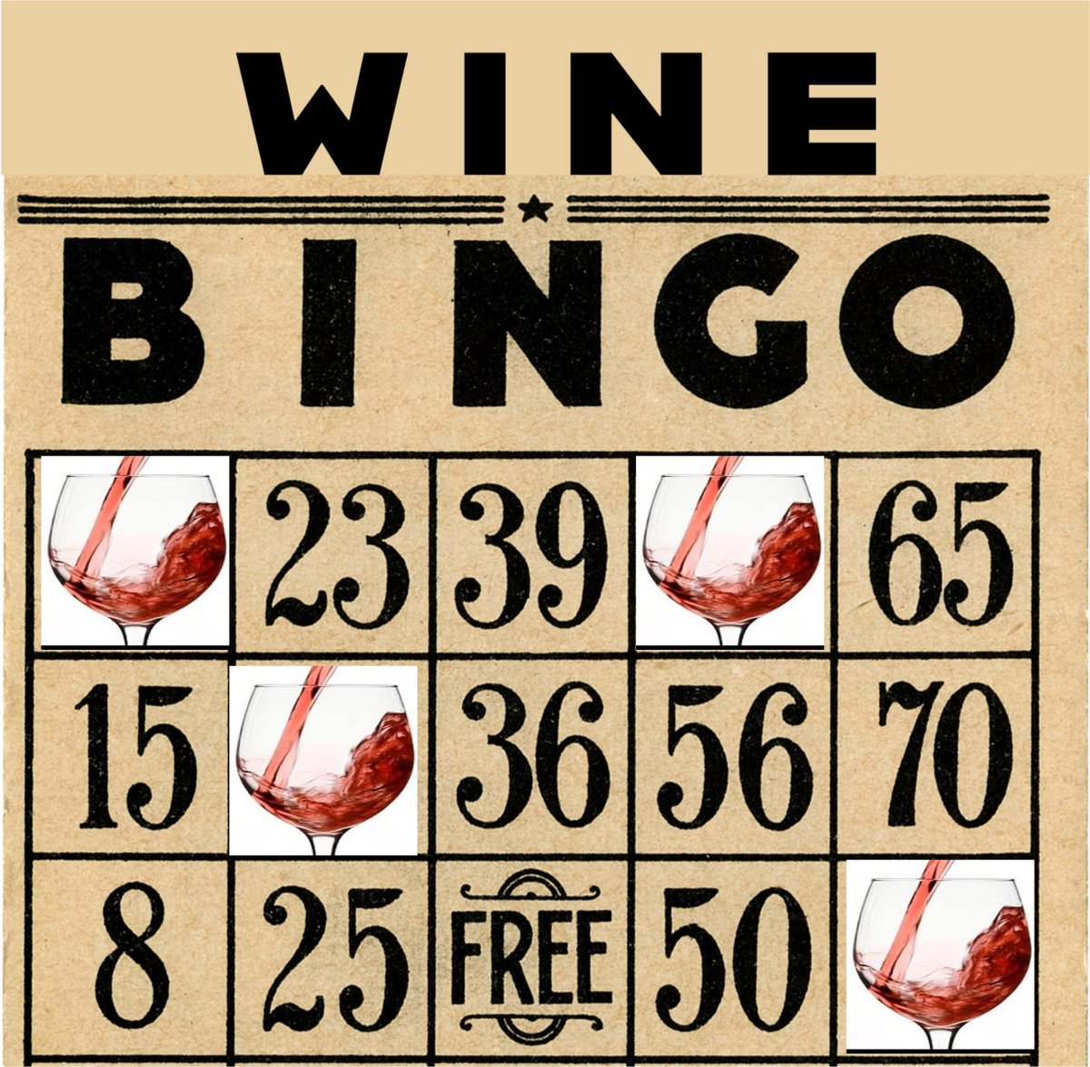 WINE BINGO! Thursday December 19 Relax with some laughs and wine before before the winter solstice! 6:30 - 8:30 pm #fisherkingwinery #veronawisconsin #winebingo